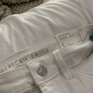 American Eagle White Skinny Jeans